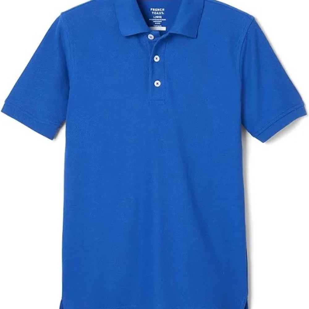BNWT French Toast Boys Short Sleeve Pique Polo Shirt